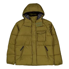 B.intl Haze Puffer Jacket Military Olive