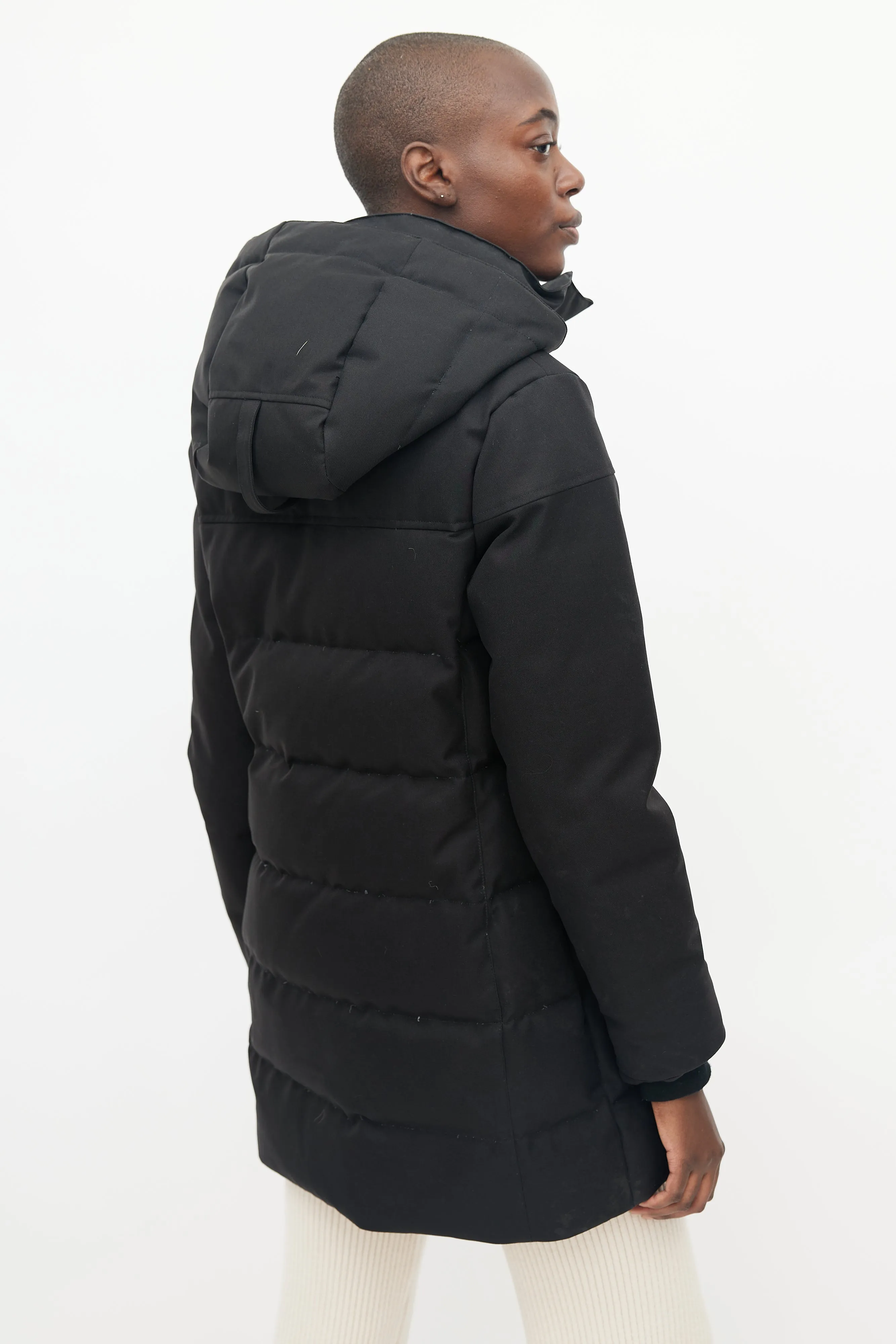 Black Hooded Annecy Parka