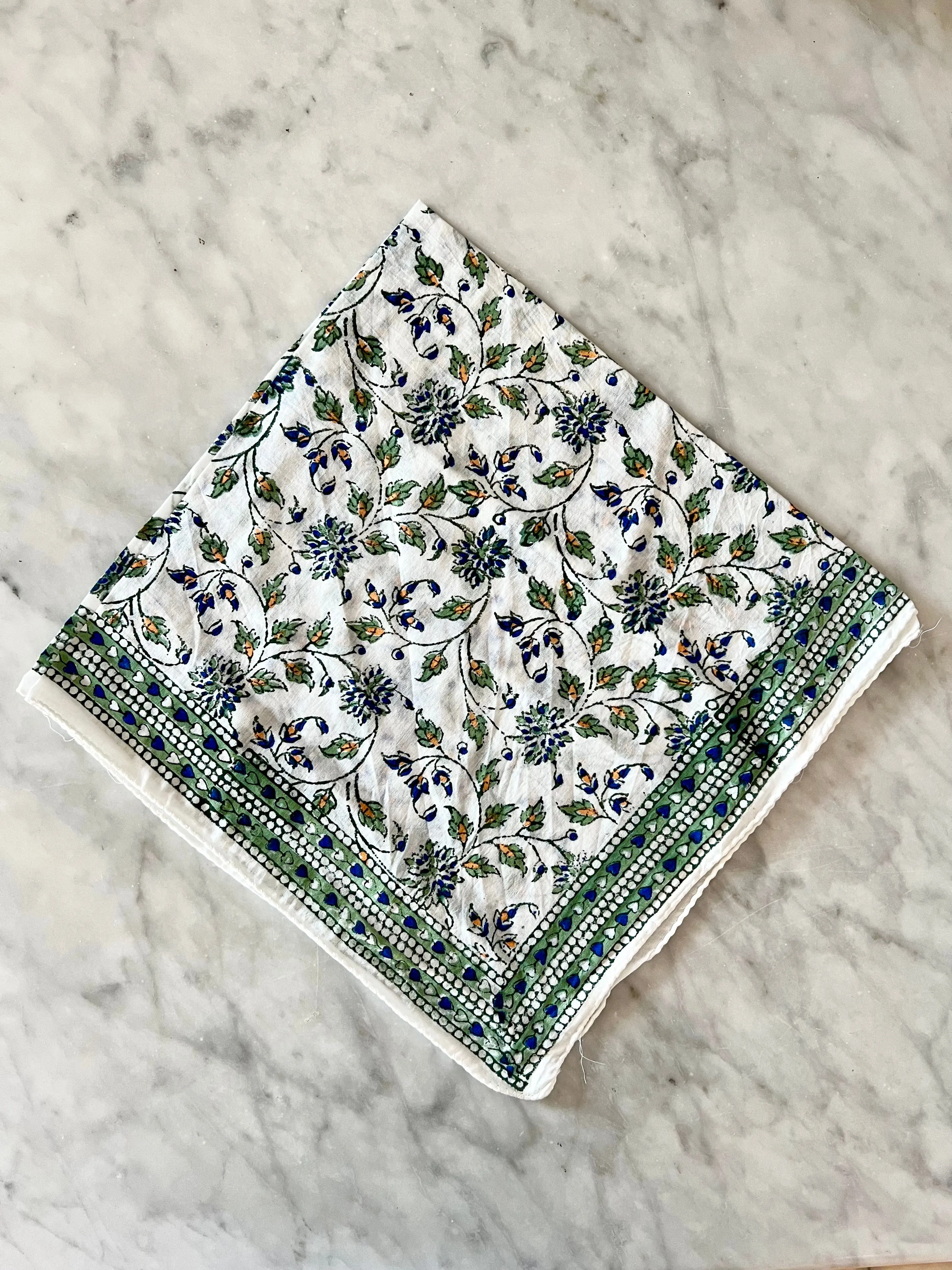 Block Printed Kerchief