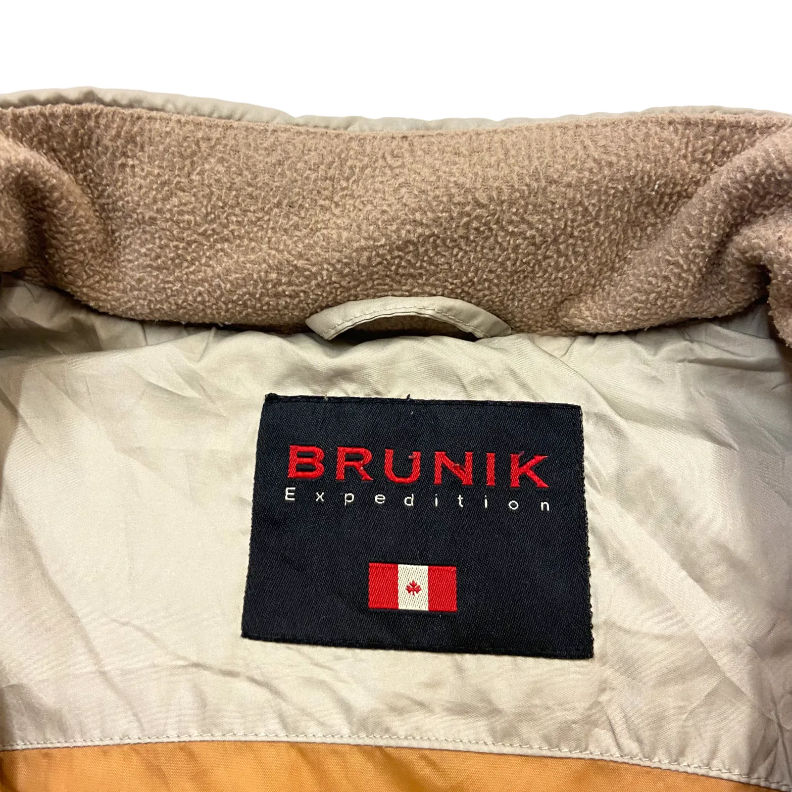 Brunik Expedition Canada Padded Gilet | Vintage Outdoor Hiking Gear Grey VTG