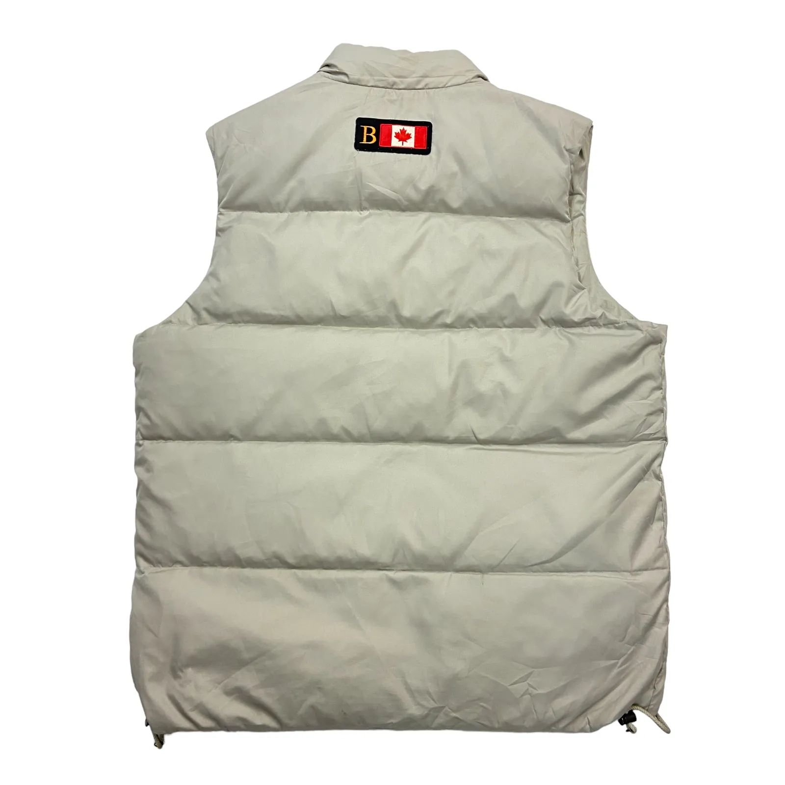 Brunik Expedition Canada Padded Gilet | Vintage Outdoor Hiking Gear Grey VTG