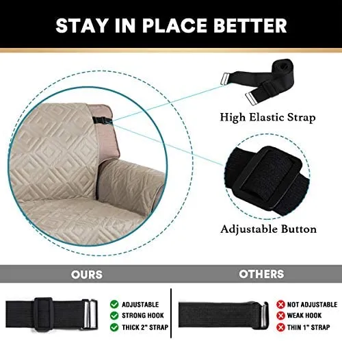 Chair Cover for Recliner Water Repellent Protector Cover