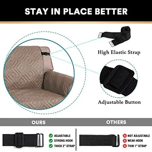 Chair Cover for Recliner Water Repellent Protector Cover