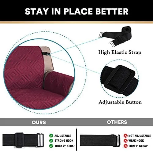Chair Cover for Recliner Water Repellent Protector Cover