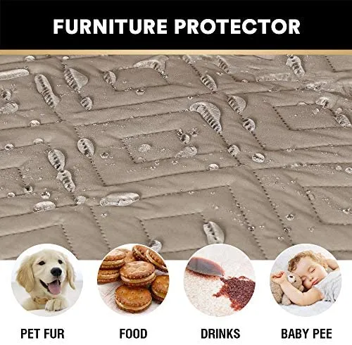 Chair Cover for Recliner Water Repellent Protector Cover