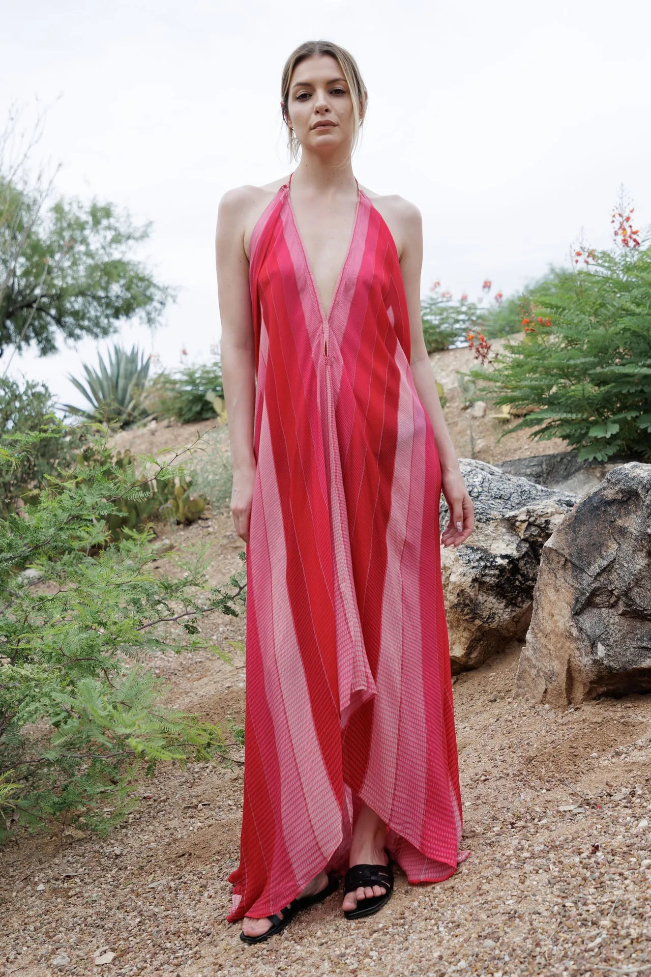 Fuchsia One Piece dress