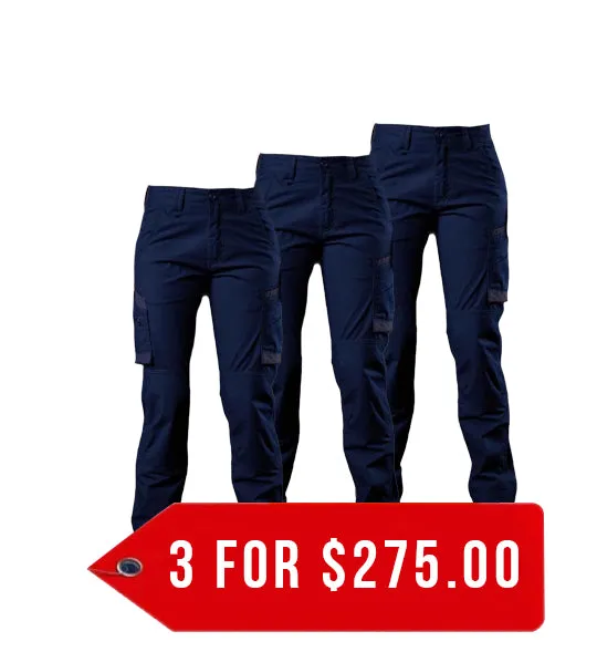 FXD Workwear Stretch Ripstop Work Pants (WP-7W)-3 Pack