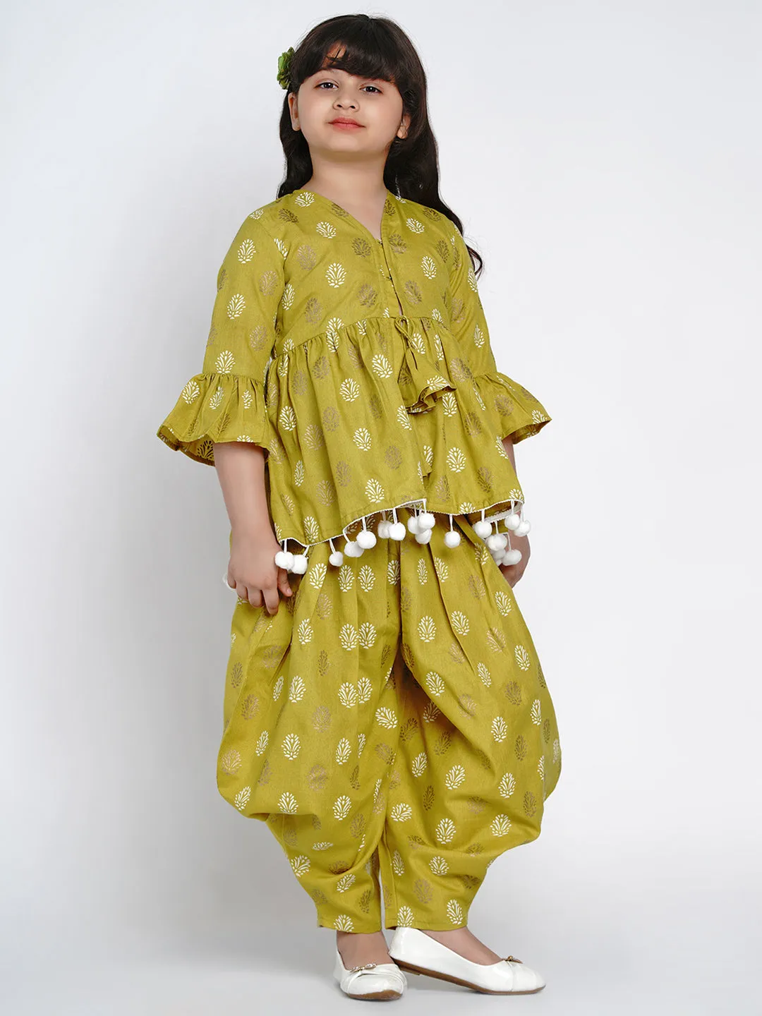 Green Kurta Set