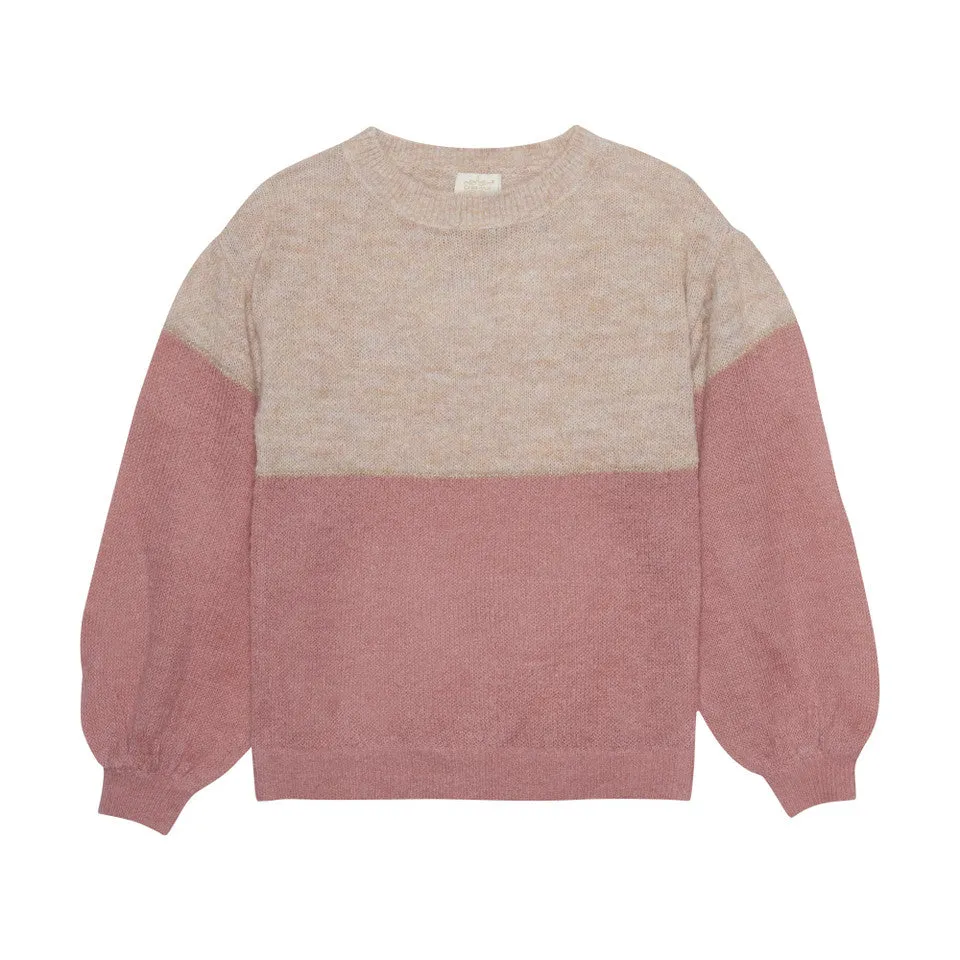 Long Sleeve Sweater - Dusty Rose