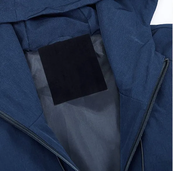 Men's Autumn Casual Hooded Long Coat | Men's Windbreaker