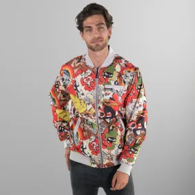 Men's Looney Tunes Vintage Mash Print Jacket - FINAL SALE