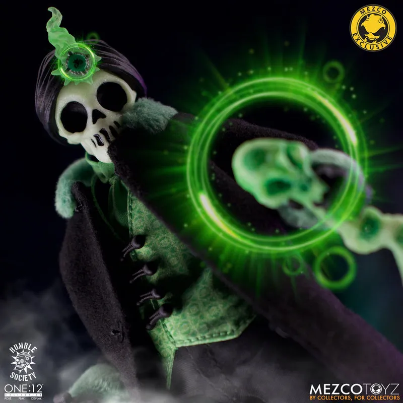 MEZCO One:12 Collective Rumble Society - Atticus Doom: Necroverse Edition Action Figure (Mezco Exclusive) *SALE!* *DAMAGED!*
