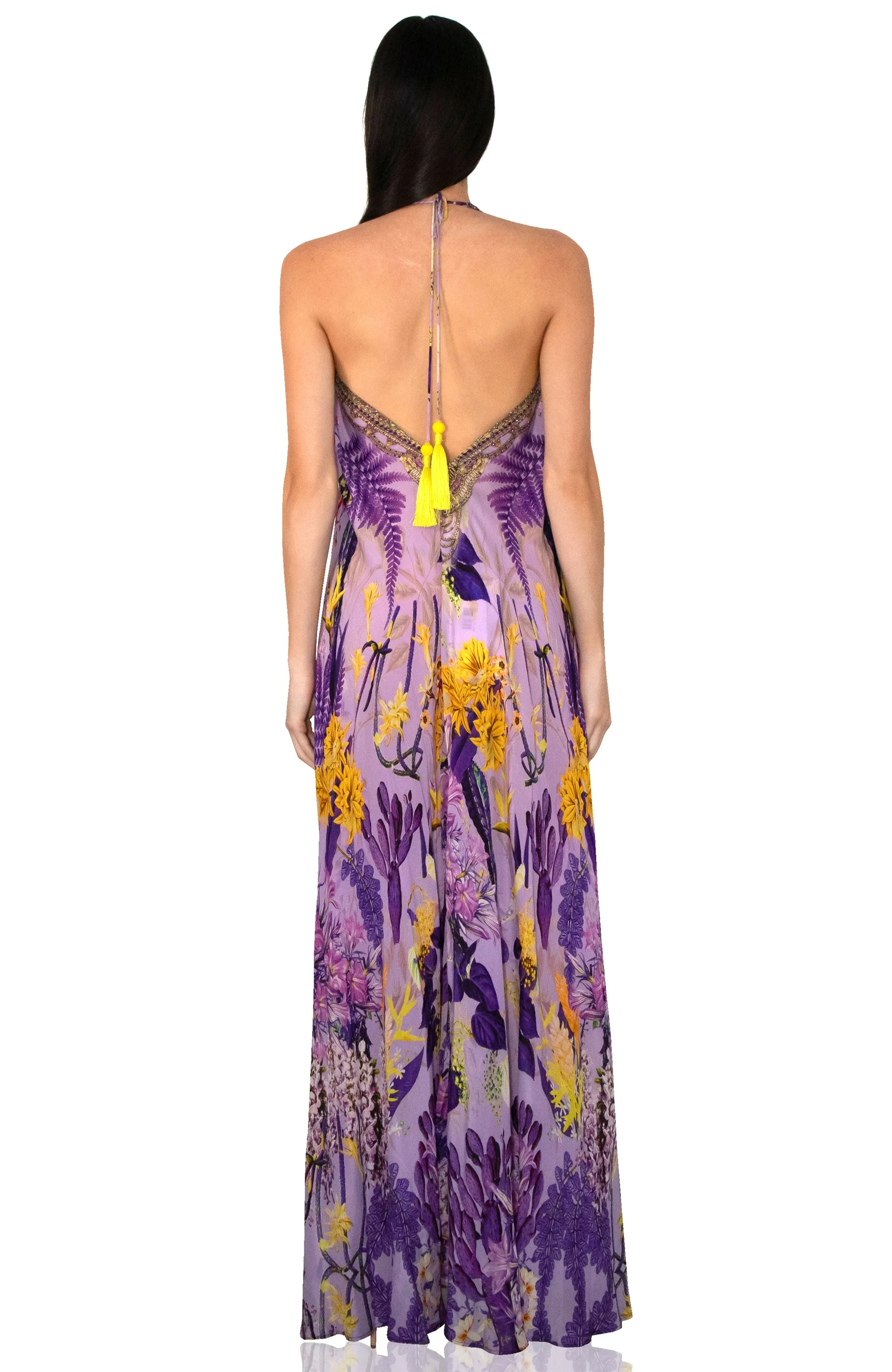 Purple Long dress