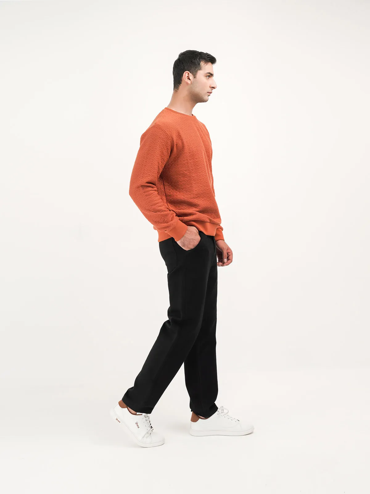 "FOLUKE" Casual Crew Neck Sweatshirt
