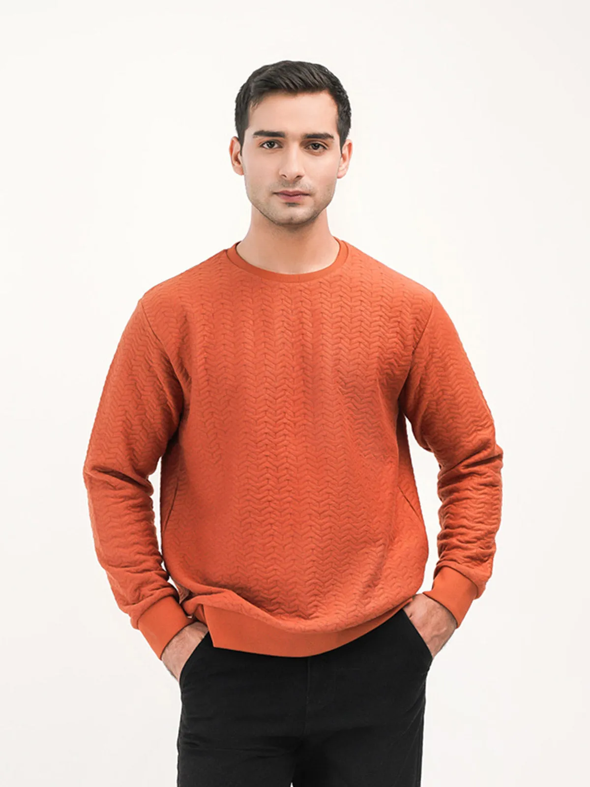 "FOLUKE" Casual Crew Neck Sweatshirt