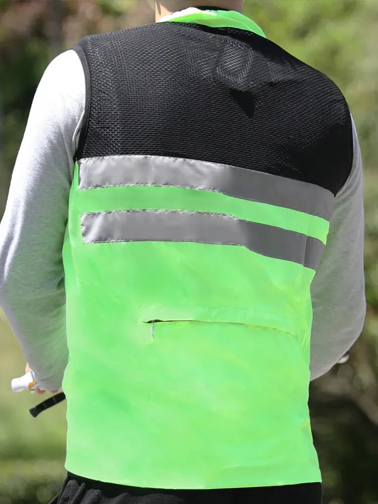 Reflective Cycling Vest Windproof MTB Road Bike Bicycle Sleeveless Jacket Top Cycle Gilet Ciclismo