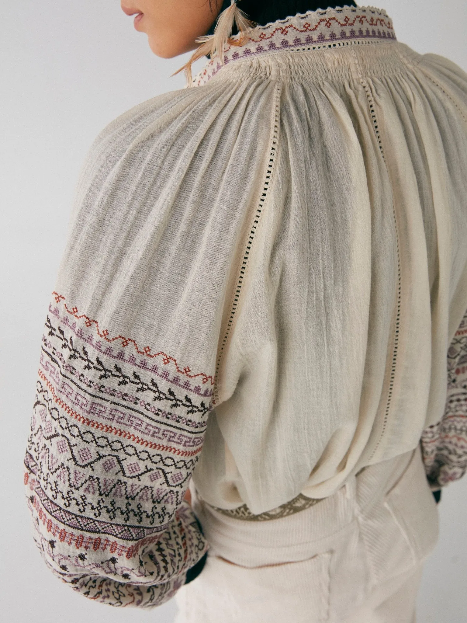 Regine Blouse - Peonia Off White