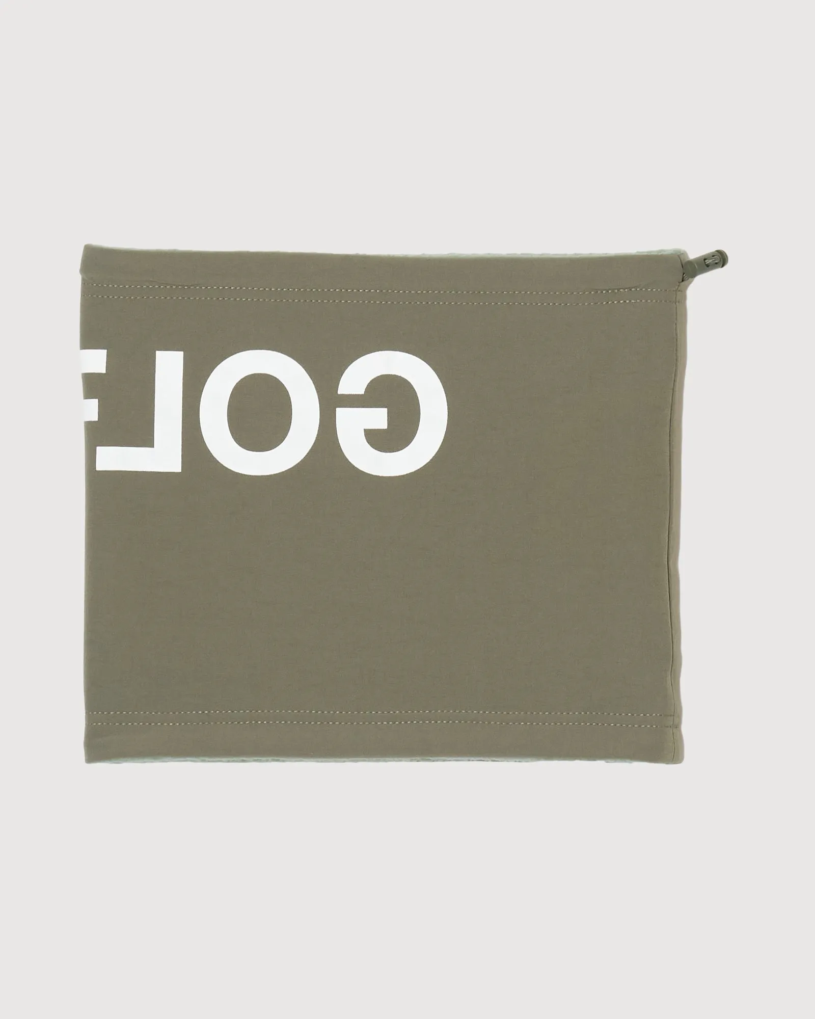 RUFFLOG FLEECE NECK WARMER ASH GREEN