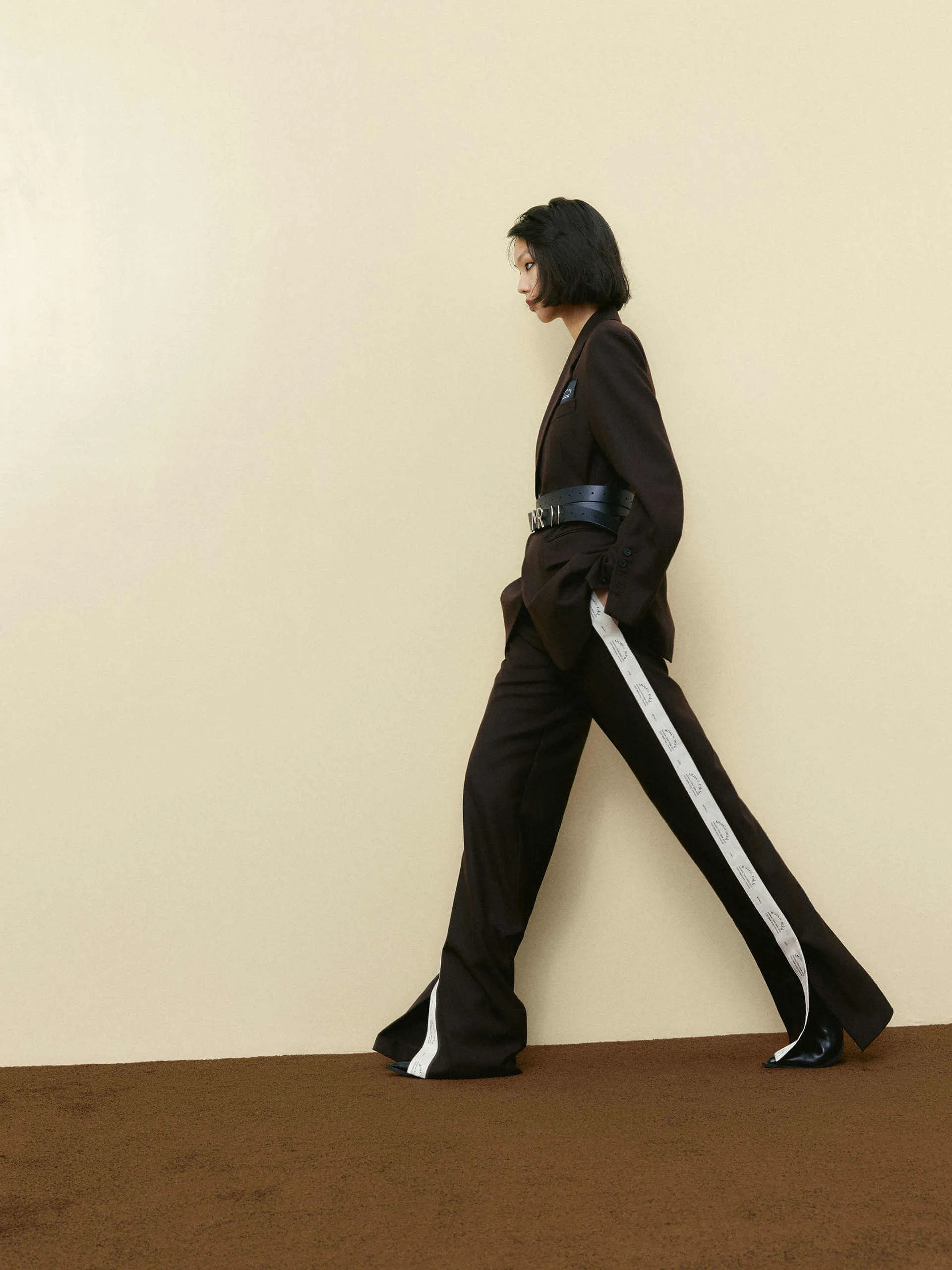 Split Hem Flared Pants
