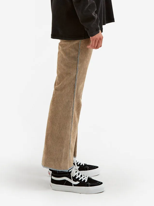 Stand Alone Corduroy Flared Pant - Beige